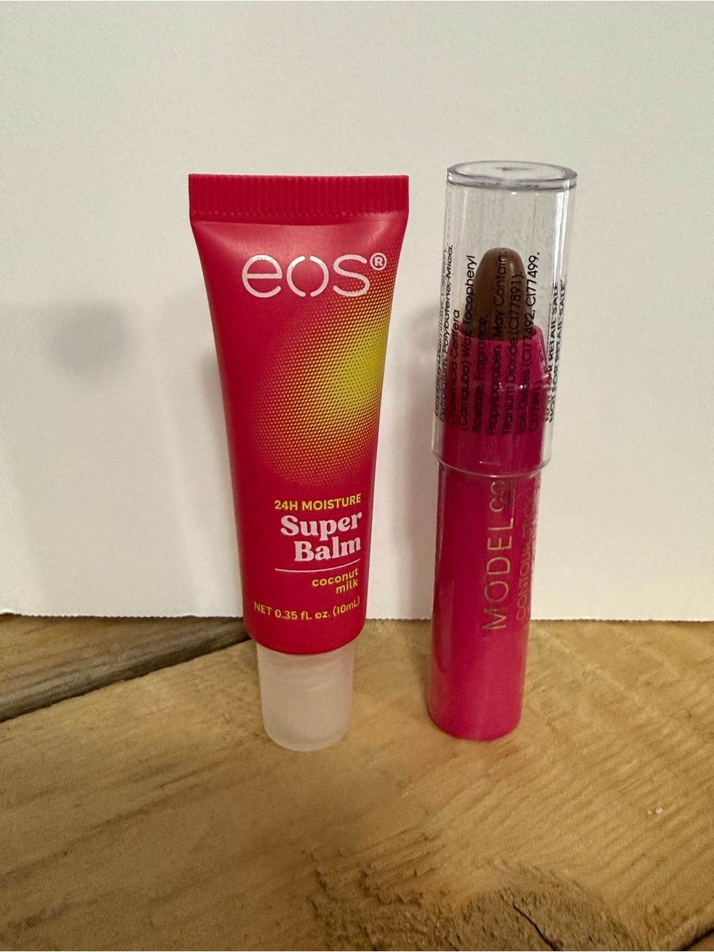 eos Coconut Milk Super Balm & Models Prefer Contour Lip Liner Set NIB